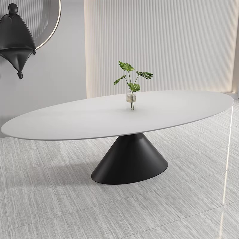 데살토 클레이 오벌 식탁 테이블 Cray Oval Dining Table - 상세 이미지 4