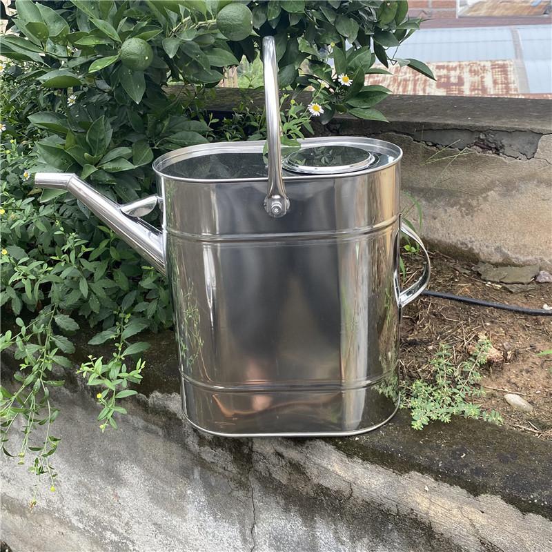 스테인레스 물조리개 농업용 스텐 정원 4L 물조루 8L 스테인리스 스틸 필터 - 상세 이미지 5