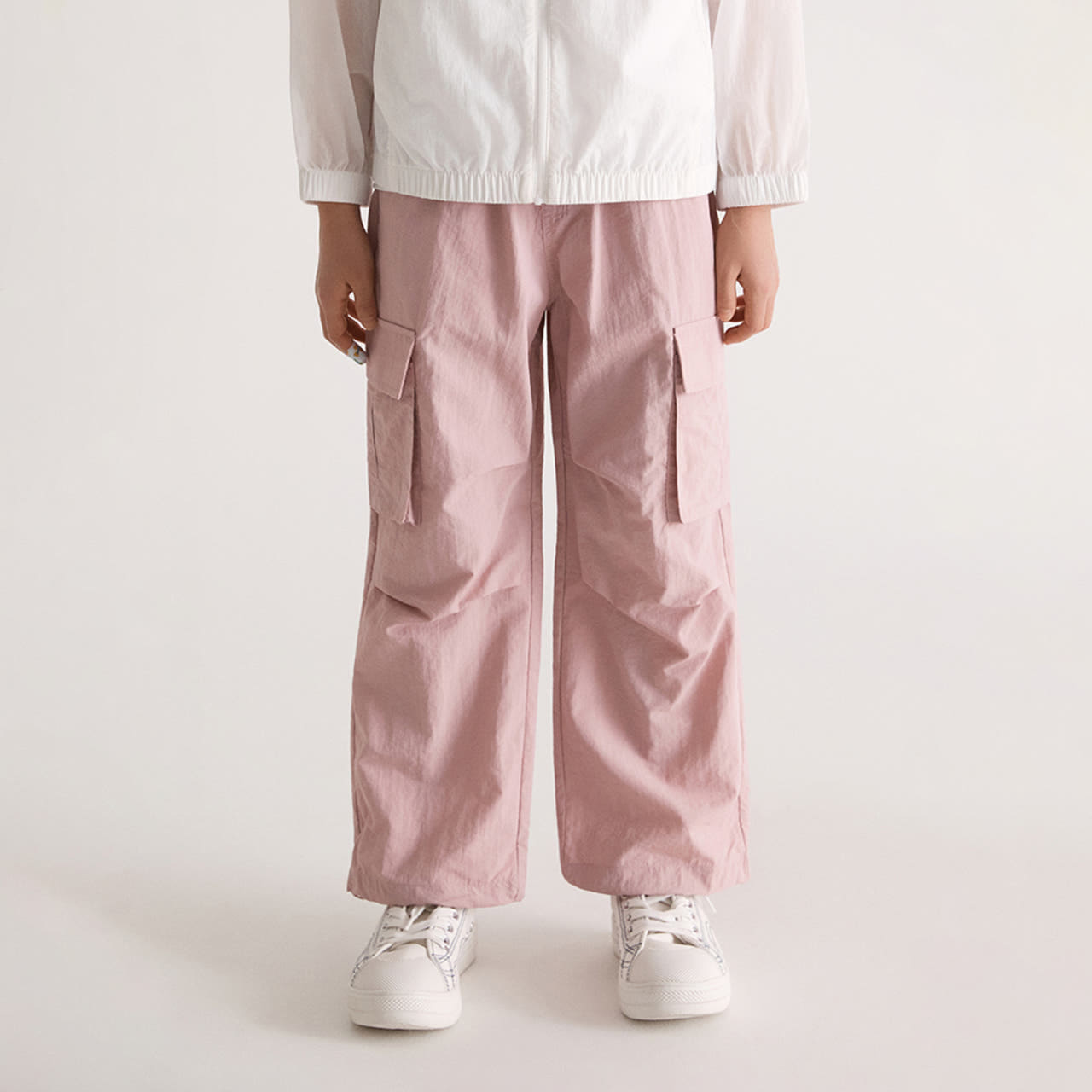 [슈퍼특가][당일출고] 스파오키즈 2-WAY 카고 나일론 파라슈트 팬츠 SPTCG23KU1 제품 이미지