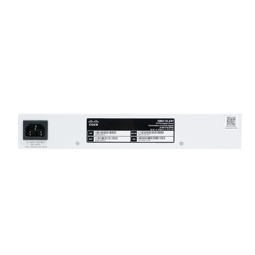 시스코 CISCO CBS110-24T-EU 24포트 기가비트 스위치 2SFP 콤보 - 상세 이미지 5
