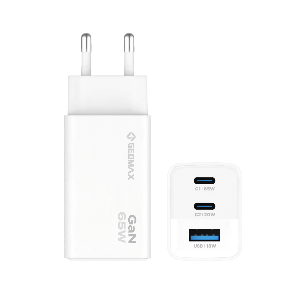 지오맥스 GaN 65W 고속충전기 3포트 멀티 초고속 충전기 GM-PD65W CT 이미지 7