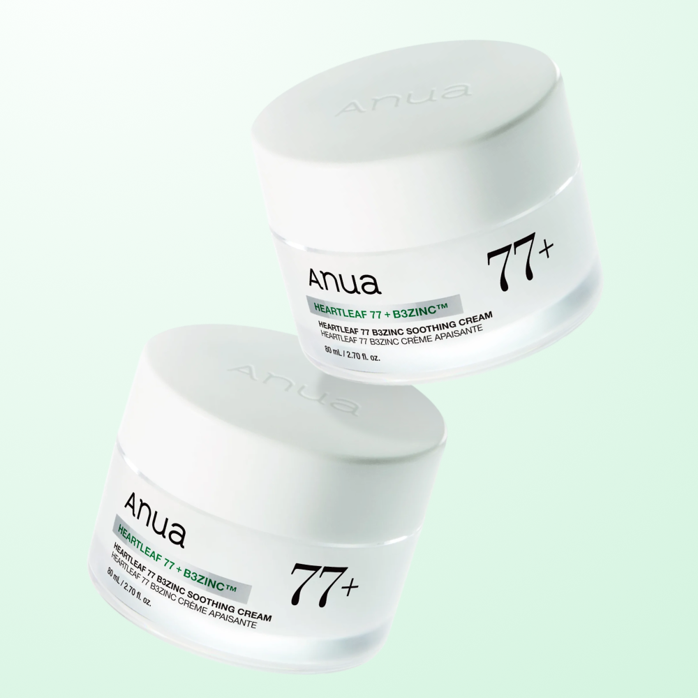 아누아 어성초 B3징크 수딩 크림 80ml, 2개