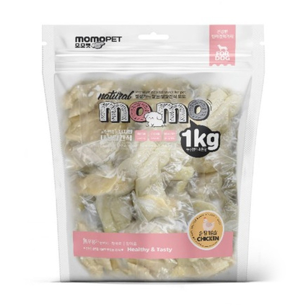 모모 애견간식 모모 사사미 순닭가슴살 1kg - 상품 이미지