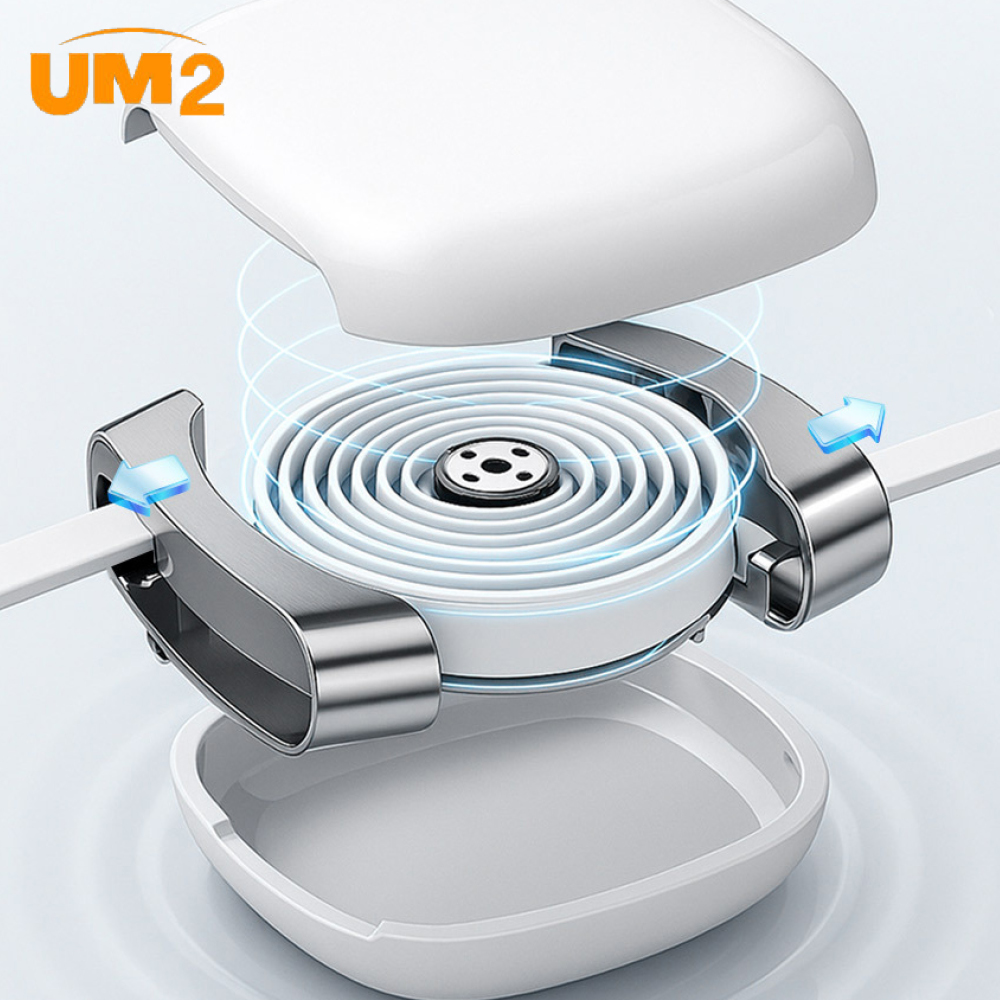 UM2 C타입 릴 케이블 100W 초고속충전 자석 정리형 UMCA-REEL100W - 상세 이미지 5