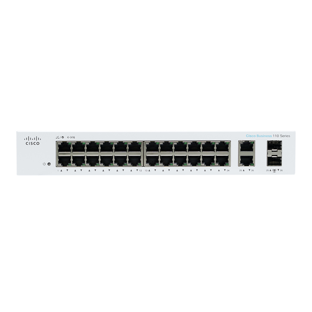 시스코 CISCO CBS110-24T-EU 24포트 기가비트 스위치 2SFP 콤보 이미지 4