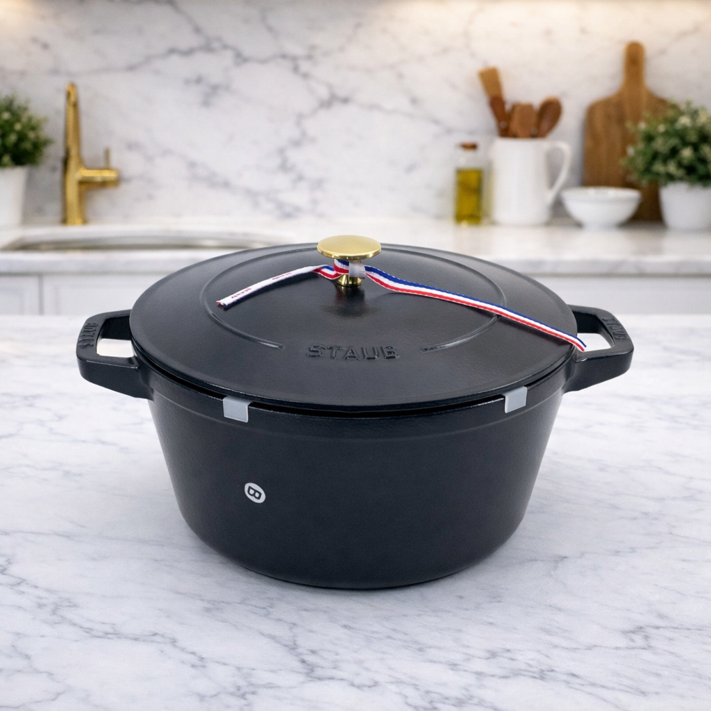 스타우브 STAUB 원형 꼬꼬떼 26cm 깊은형 블랙 145092623-B 프랑스 B품 - 상품 이미지