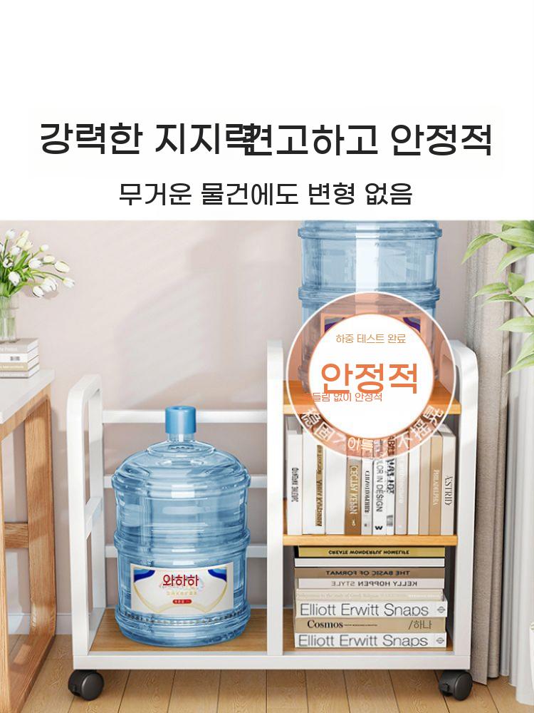 책가방 가방장 정리대 이동형 학원가방 수납함 정리함 공부방 우드 정리 - 상세 이미지 5