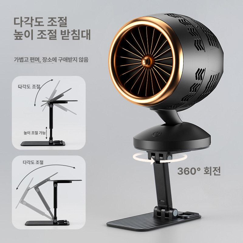 실내흡연기 호갈 공기 흡입기 차량용 청정기 연기제거 블랙골드 오일 흡입기 - 상세 이미지 4