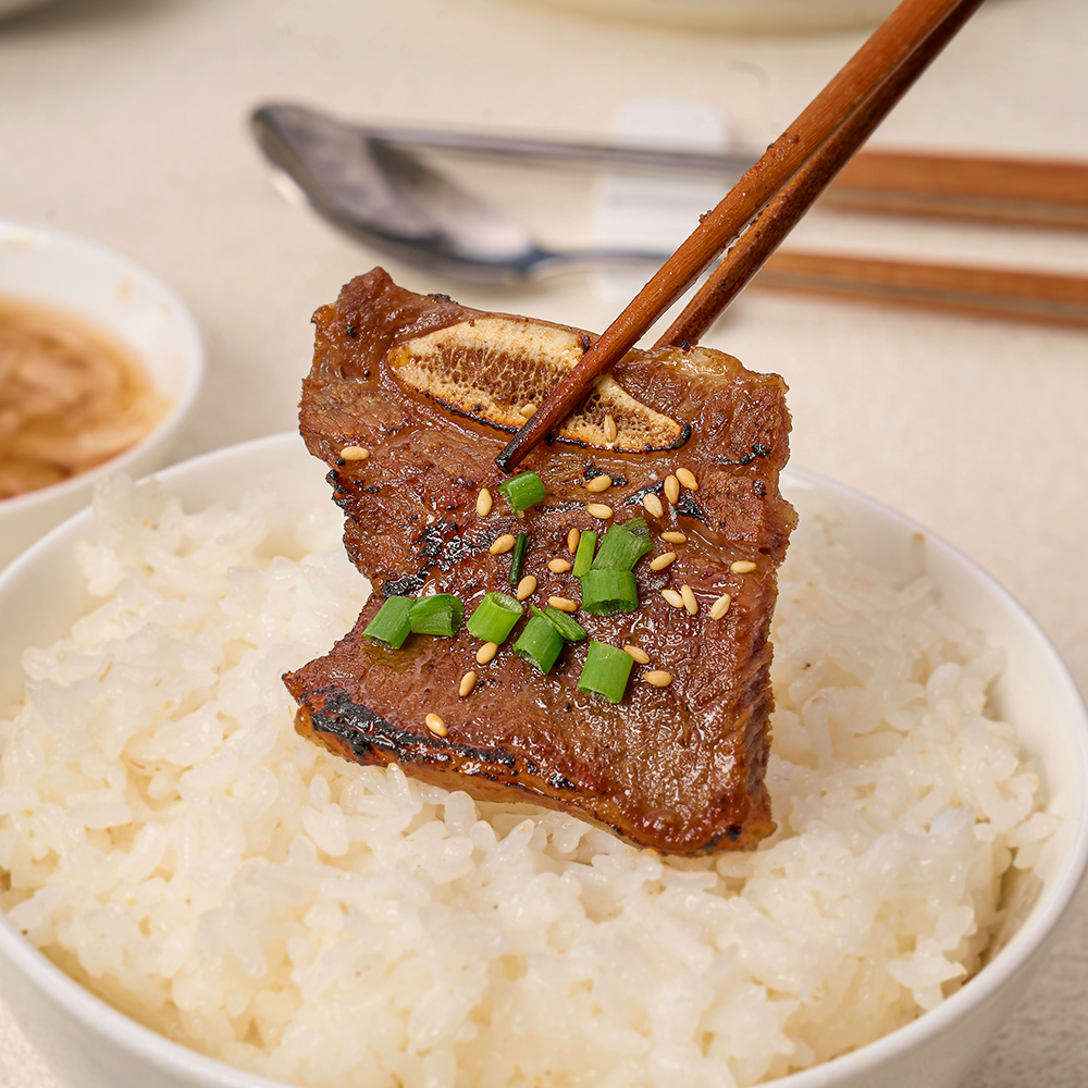 엄마네한우 양념 LA갈비 소고기 소 양념갈비 구이 어버이날 명절 설 추석 선물세트 500g 이미지 2