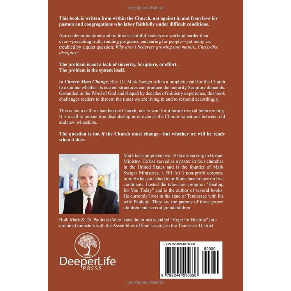 CHURCH MUST CHANGE A New the for Wineskin [hardcover] Wine - 상세 이미지 2