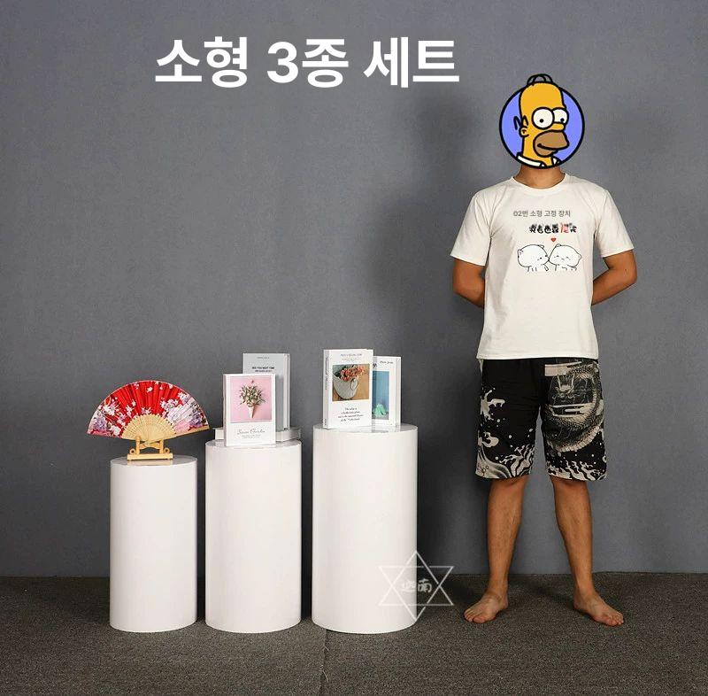 촬영 소품 전시 다이 철제 디스플레이 박스 스툴 진열대 스튜디오 - 상세 이미지 5