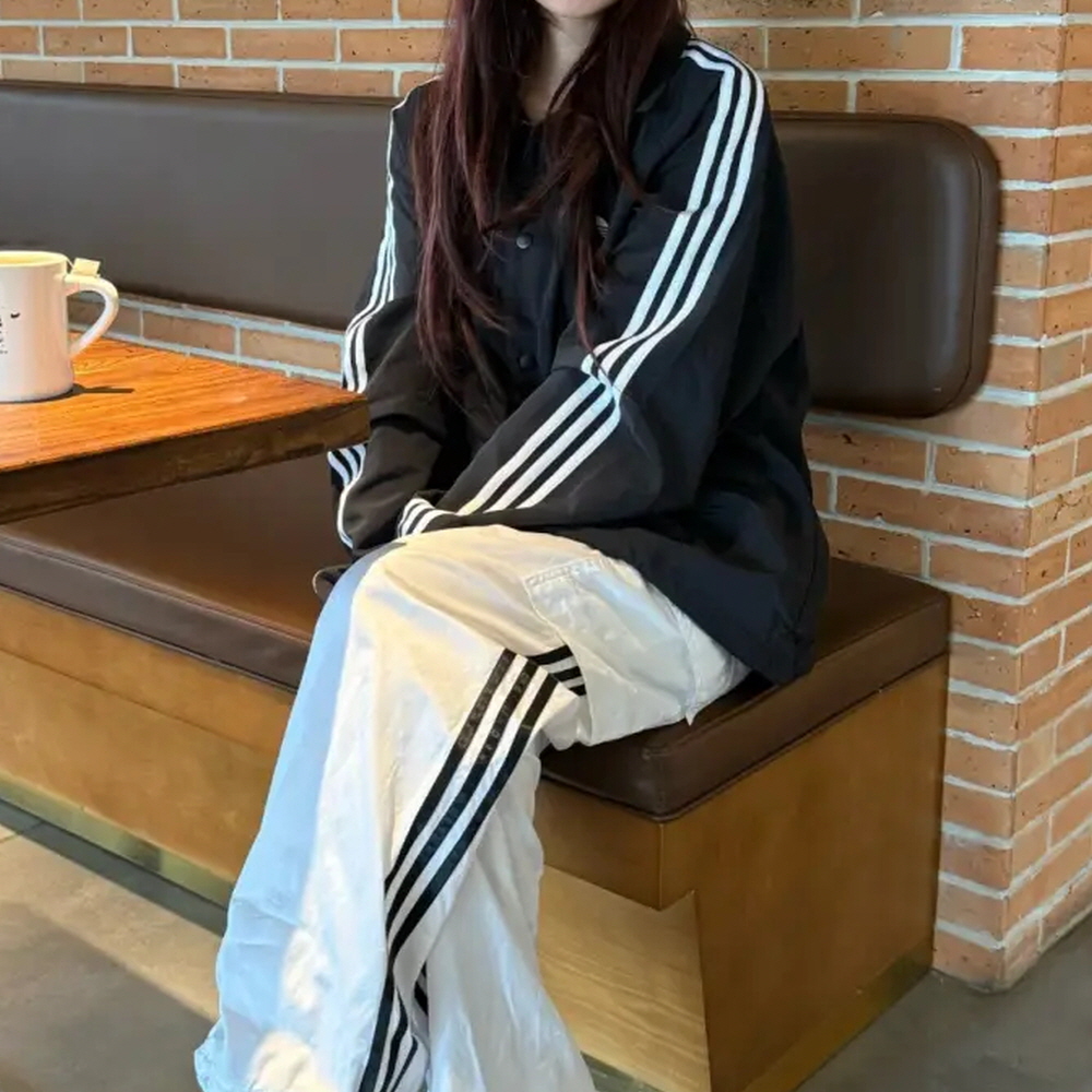 아디다스 코치 자켓 3S 바람막이 재킷 스프라이트 블랙 KE3598 이미지 8