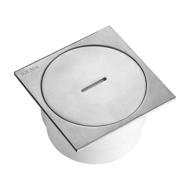 스테인리스 소제구 PVC 청소구 배관 배수관 점검 덮개 원형 7.5cm 75 - 상품 이미지