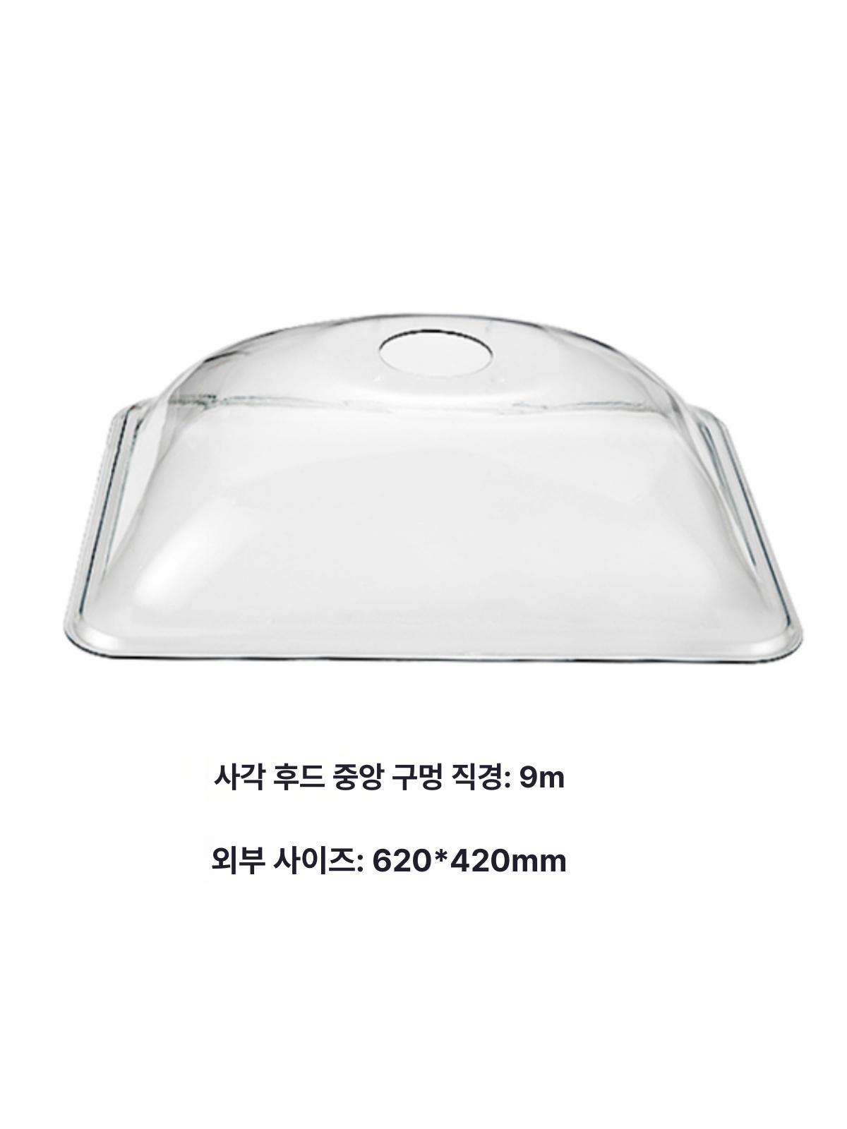 연기 배기 고기집 환풍기 공기 배출 장치 환기구 후드 배기 밸브 포함 후드 - 상세 이미지 3