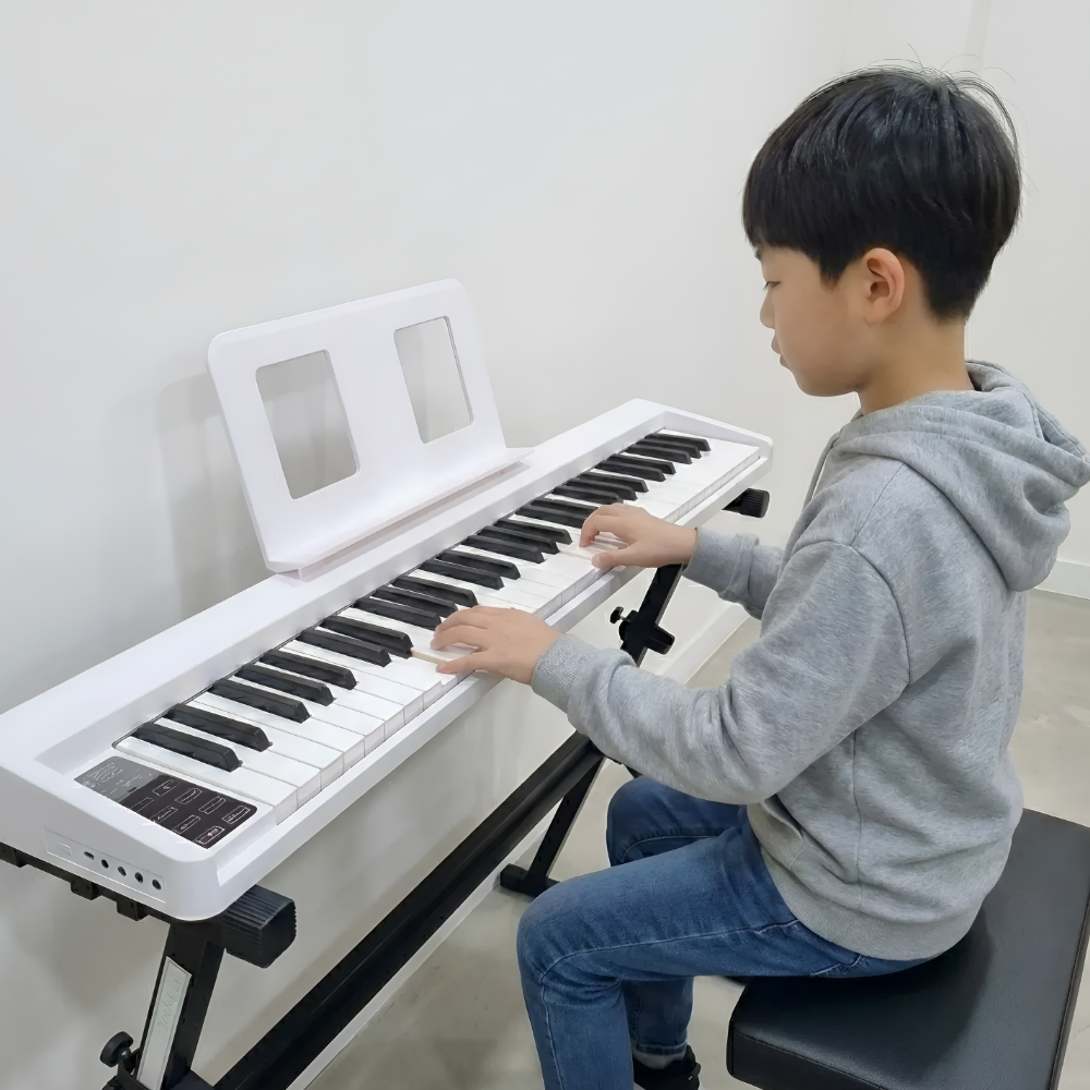 엘레오 접이식 피아노 전자피아노 어린이 디지털 61 건반 제품 이미지