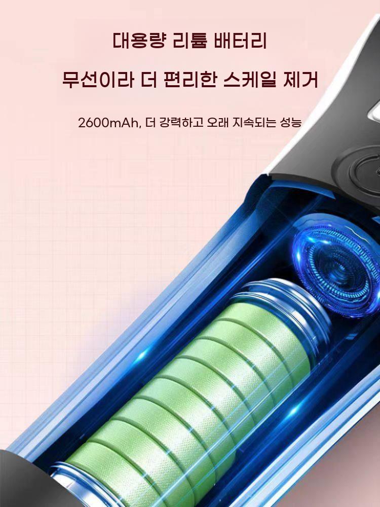 수조관 청소 전동 조류 제거 물탱크 클리너 어항 브러시 내벽 유리 - 상세 이미지 5