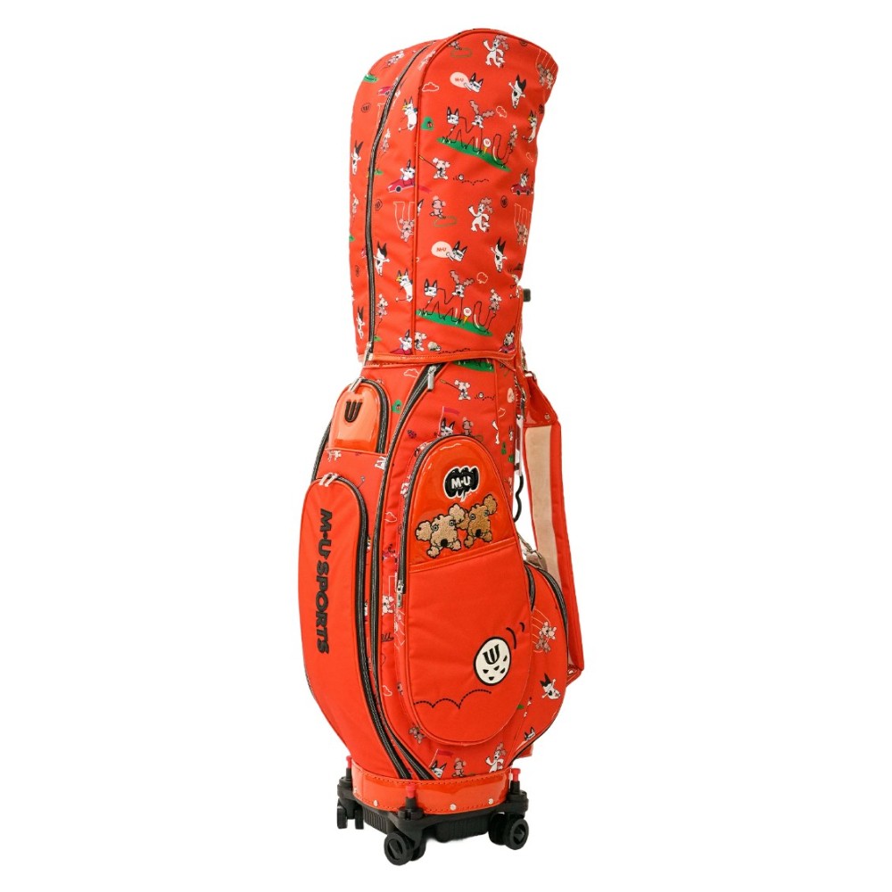 엠유스포츠 M.U SPORTS 여성 골프 캐디백 4륜 카트형 2025FW 703R6136 - 상세 이미지 3