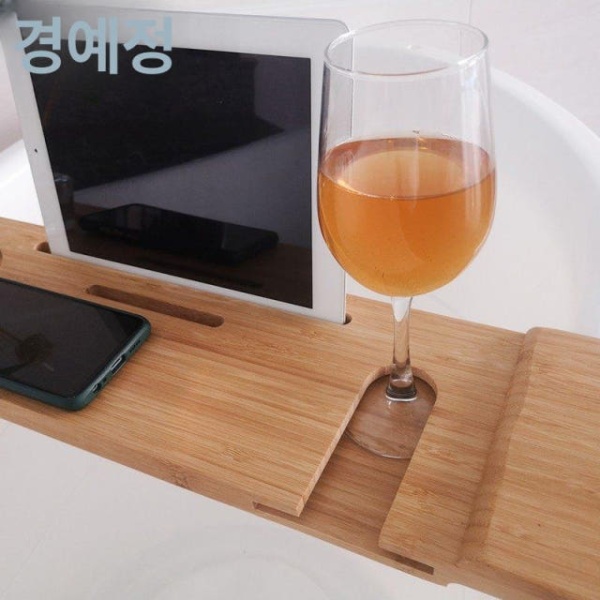 프리미엄 독서대 와인 홀더 거치대 선반 트레이 집들이 선물용 70cm 70cm - 상세 이미지 4