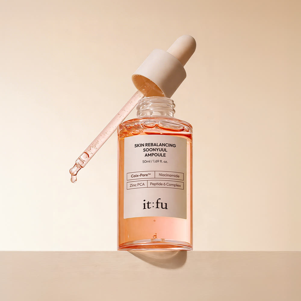 잇퓨 it:fu [율무 펩타이드] 순율 앰플 모공 타이트닝 리프팅 50ml, 1개