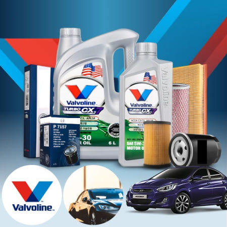 [자체제작]프라임오토엑센트(뉴)(14~)카파 1.4CVT 가솔린 발보린 CX7 5W30 엔진오일세트