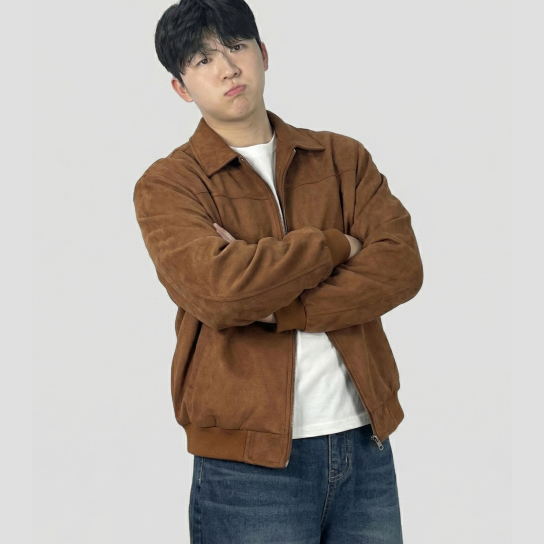 남자스웨이드자켓 남자크롭자켓 트러커자켓 - 상세 이미지 5
