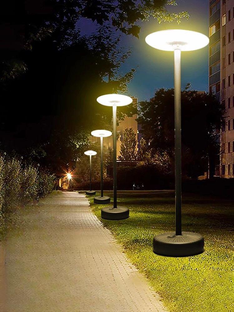 이동식 가로등 태양광 야외 호화형 정원 LED 조명 디럭스 E100000W 2m - 상품 이미지