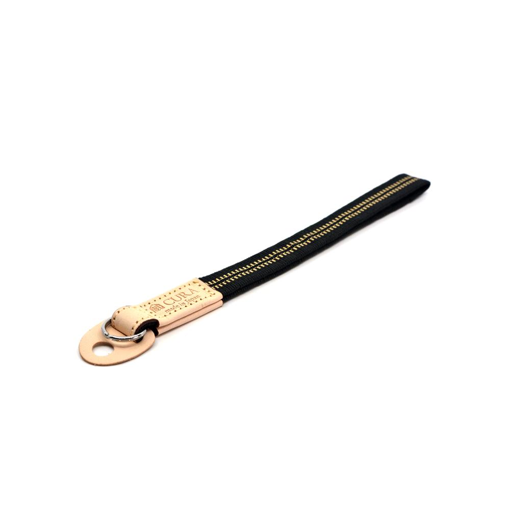사나다 손목 스트랩 20cm (블랙/골드) 카메라 핸드스트랩 - 상품 이미지