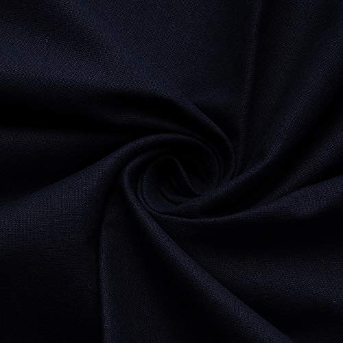 키요하라 시칭 원단 약 89cmX1m 컷 Col.511 네이비 계열 #6200C-1