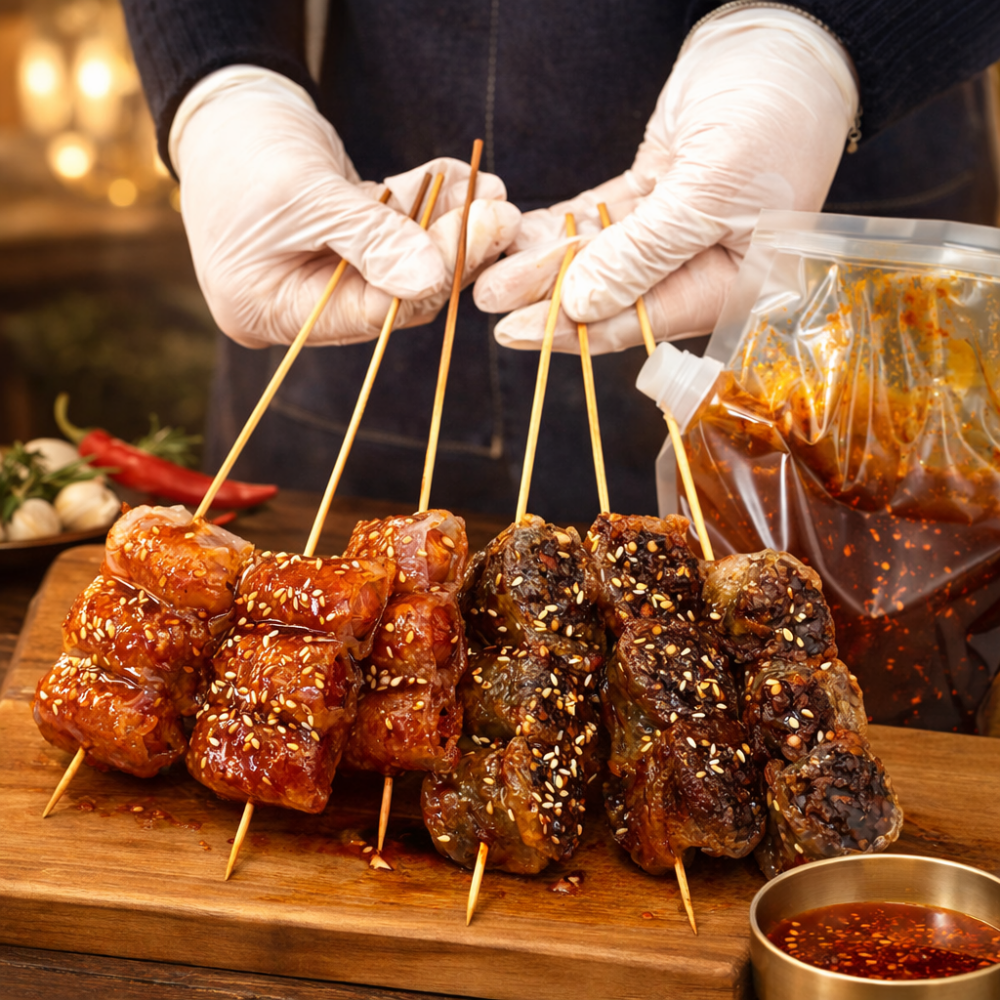 퇴근밥상 꾸바킹 치킨 양념소스 숯불 치킨 바베큐 500g - 상세 이미지 2