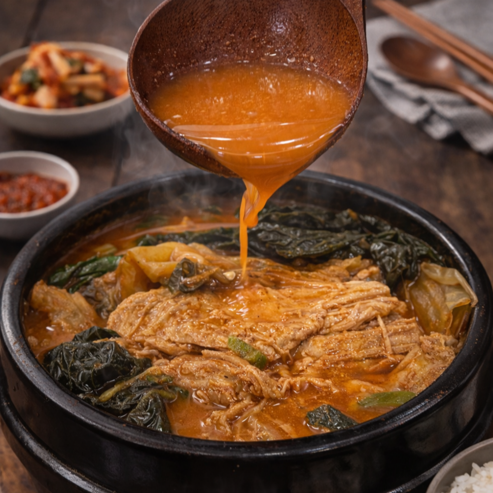 퇴근밥상 순살 뼈해장국 시래기 우거지 뼈없는 감자탕 1인분 630g - 상세 이미지 3