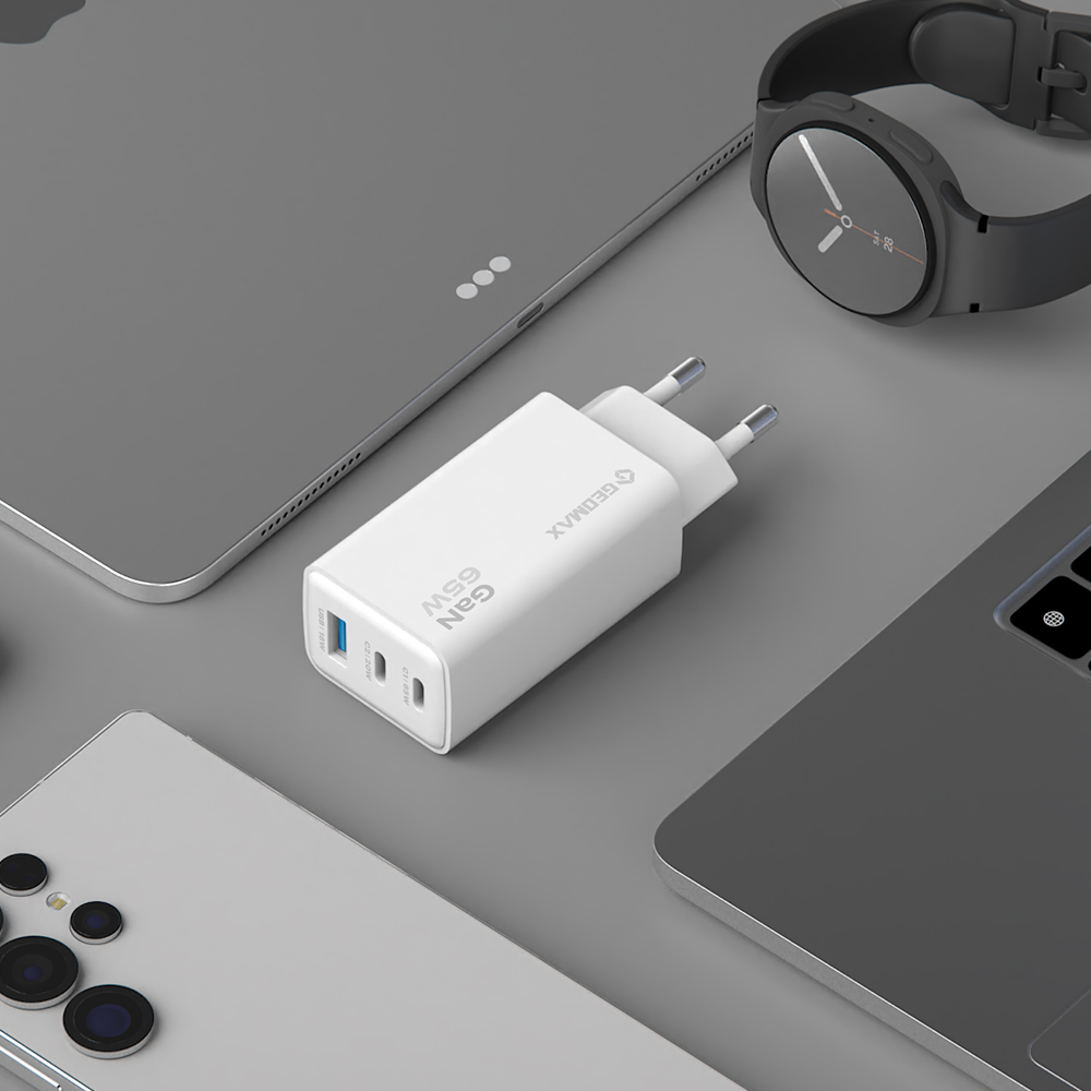 지오맥스 GaN 65W 고속충전기 3포트 멀티 초고속 충전기 GM-PD65W CT 이미지 6