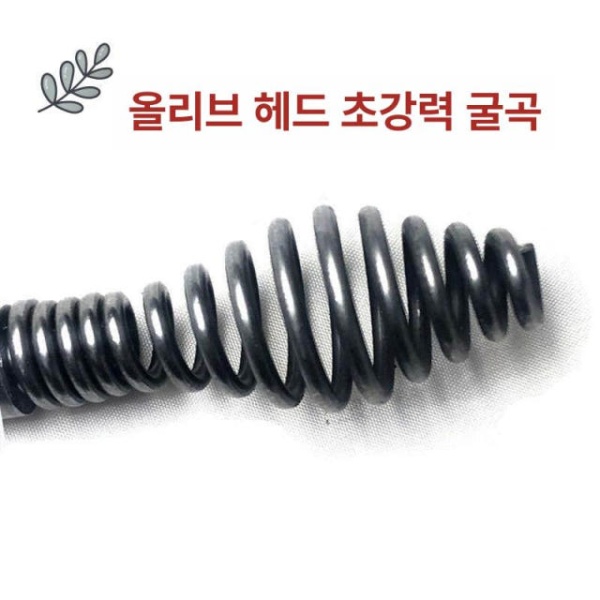 강력 전문가용 전동드릴 배관 관통 장비 막힘 제거 부속품 10mm 2m 커넥터 포함 취취 방지 바닥 배수구 커버 - 상세 이미지 4