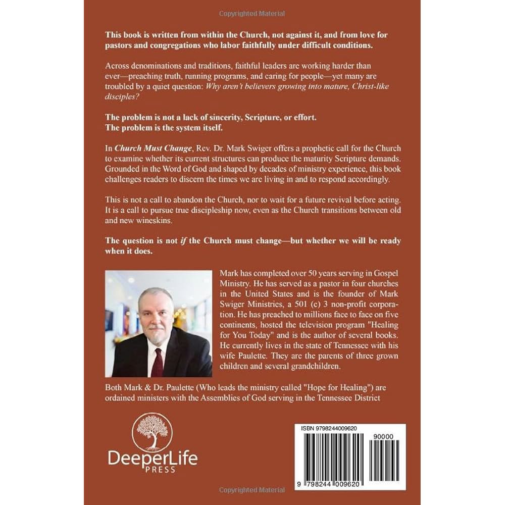 CHURCH MUST CHANGE A New the Wine [paperback] Wineskin for - 상세 이미지 2