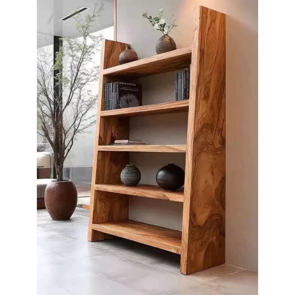 모던 원목 책장 벽걸이 수납선반 DIY 조립 책꽂이 소형 높이 120cm 76cm 23 28cm 맞춤 사이즈 고객 서비스 문의 - 상세 이미지 4