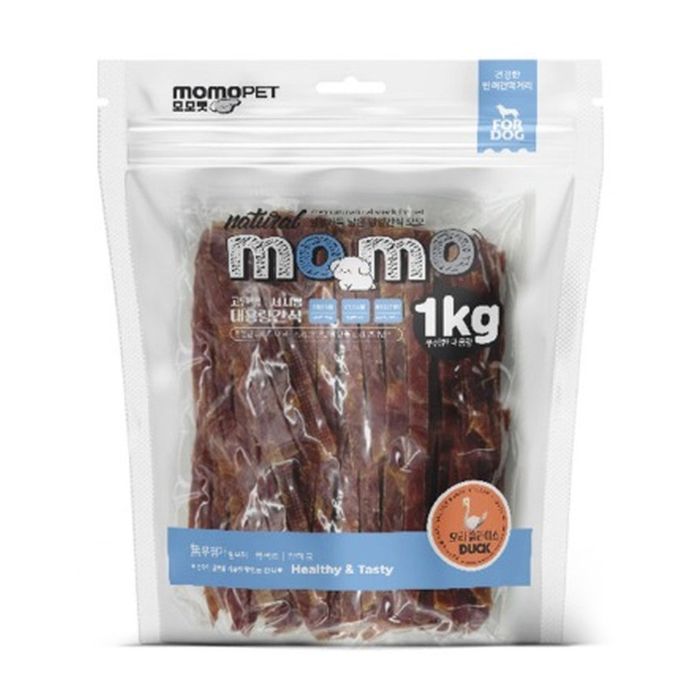 모모 애견간식 모모 사사미 오리슬라이스 1kg - 상품 이미지