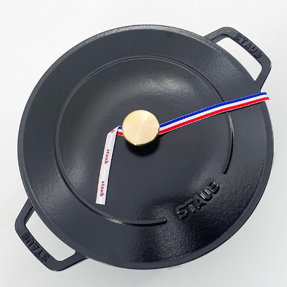 스타우브 STAUB 원형 꼬꼬떼 26cm 깊은형 블랙 145092623-B 프랑스 B품 - 상세 이미지 2
