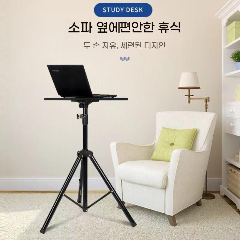 스탠딩 거치대 노트북 모니터 높이조절 데스크 받침대 - 상세 이미지 4
