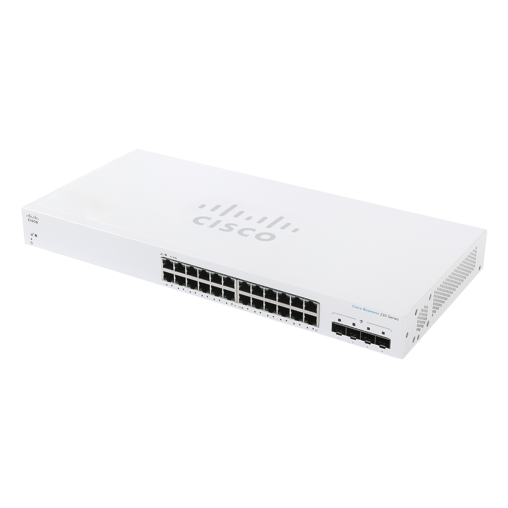 시스코 CISCO CBS220-24T-4G EU 24포트 기가비트 스위치 4SFP - 상세 이미지 2