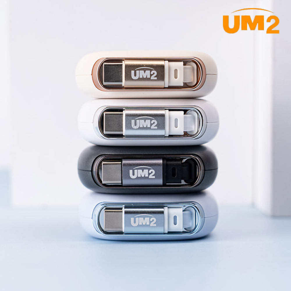 UM2 C타입 릴 케이블 100W 초고속충전 자석 정리형 UMCA-REEL100W - 상세 이미지 2
