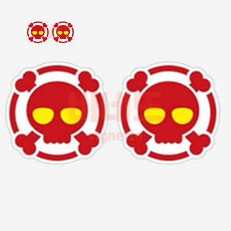 디앤씨공작소OEM 귀요미7 차스티커 205x205mm 눈알스티커