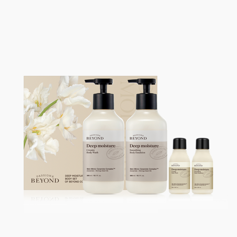 비욘드 딥모이스처 바디 2종 세트(워시 300mL+로션 300mL) 이미지 2