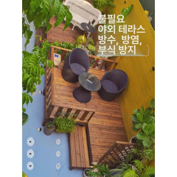 프리미엄 원목 조립마루 데크 발코니 테라스 캠핑장 평상 길이 90x폭 90x높이 9cm 표준버전 1 길이 100x폭 30x높이 9cm 표준버 1 - 상세 이미지 2