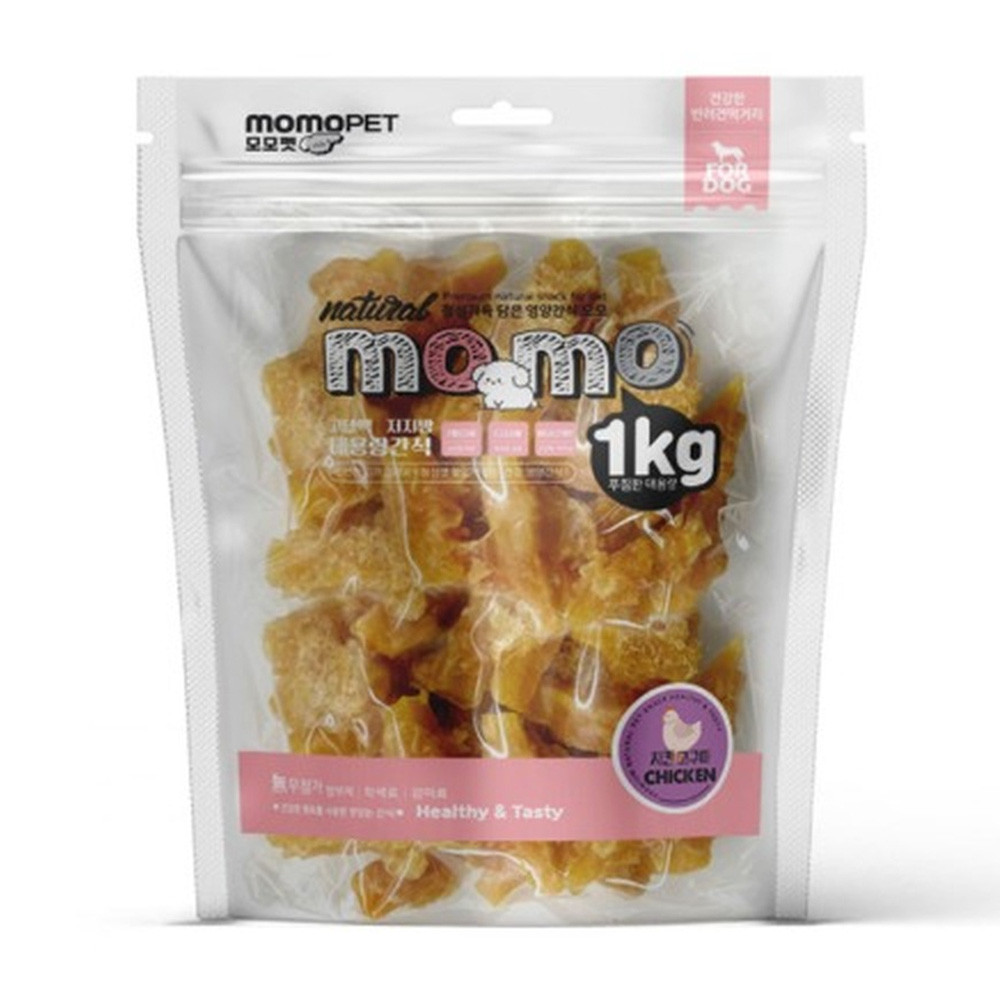 모모 애견간식 모모 사사미 치킨 고구마 1kg - 상품 이미지