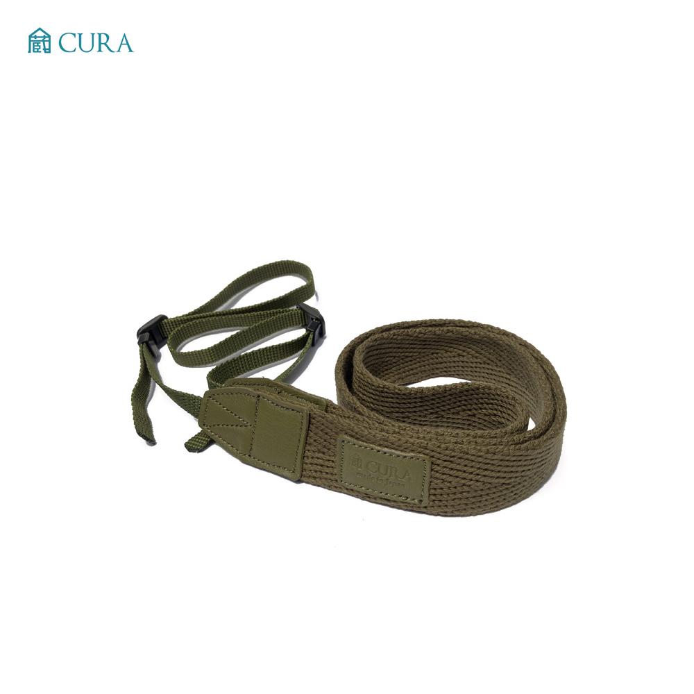 CURA 헤링본 스트랩 (카키) 카메라 넥스트랩 줄 끈 - 상세 이미지 2