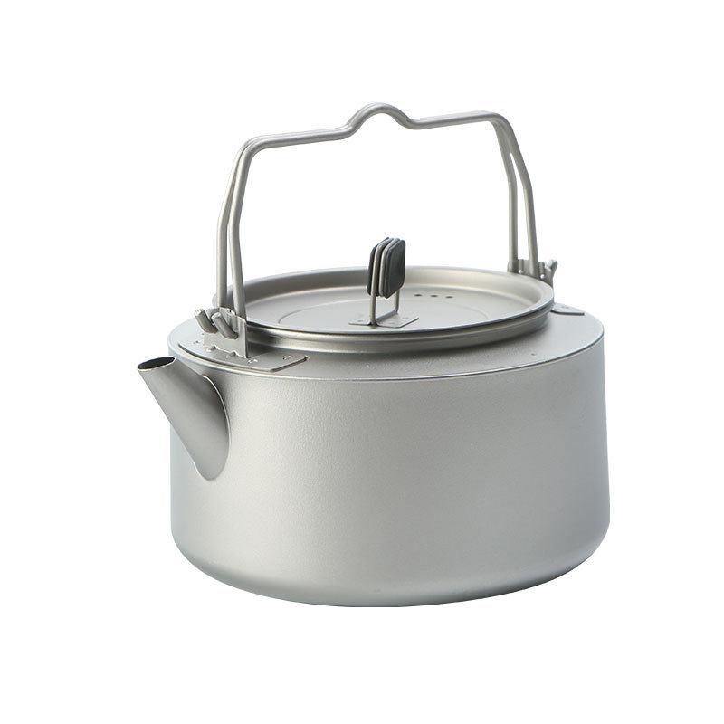 티타늄 케틀 캠핑 주전자 티탄 미니 백패킹 캐틀 직화 700ml 150g - 상품 이미지