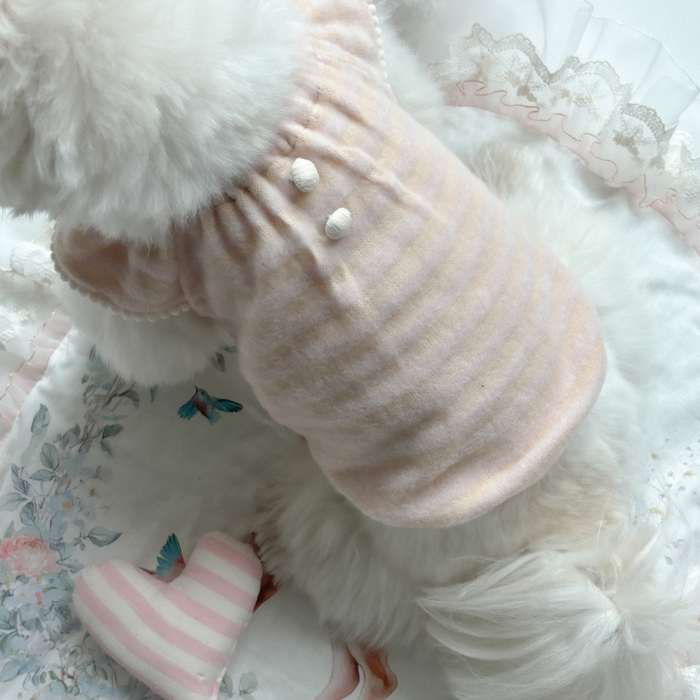 뚜담펫 강아지 수면 조끼 고양이 니트 강아지옷 말티푸옷 - 상품 이미지