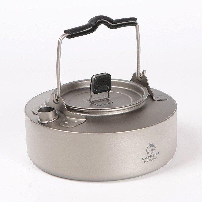 티타늄 케틀 캠핑 주전자 티탄 미니 백패킹 캐틀 직화 700ml 150g - 상세 이미지 3