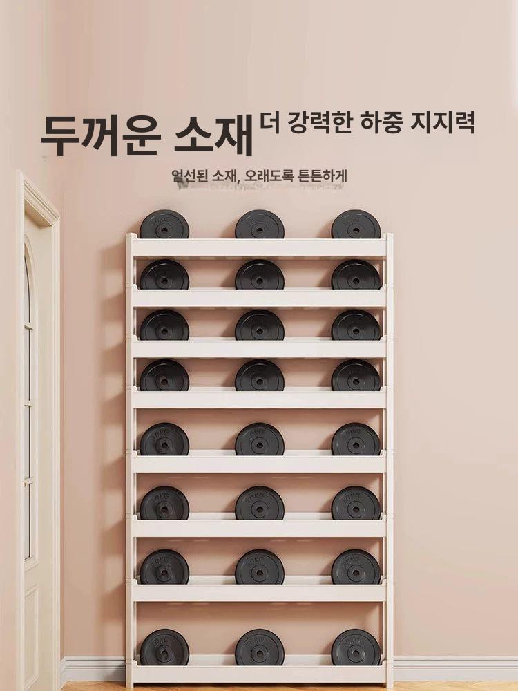 문뒤수납장 가방 폭좁은 틈새 얇은 슬림 틈새장 공간 인테리어 - 상세 이미지 2