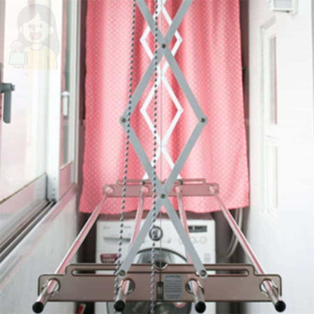 S자사협력사 건조대 반자동 CH4180 베란다빨래건조대설치