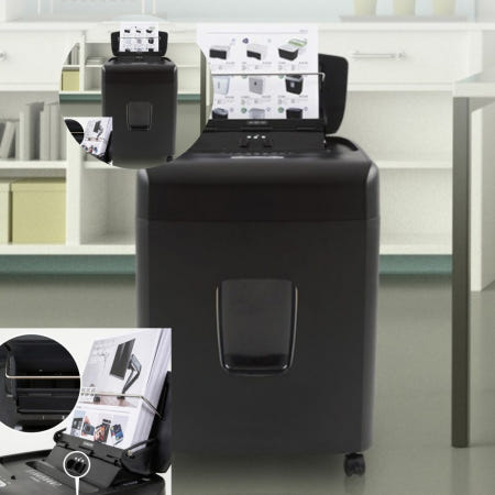 자동급지 문서 파쇄기 120C 사무실파쇄기 쇄단기 종이분쇄기 서류분쇄기